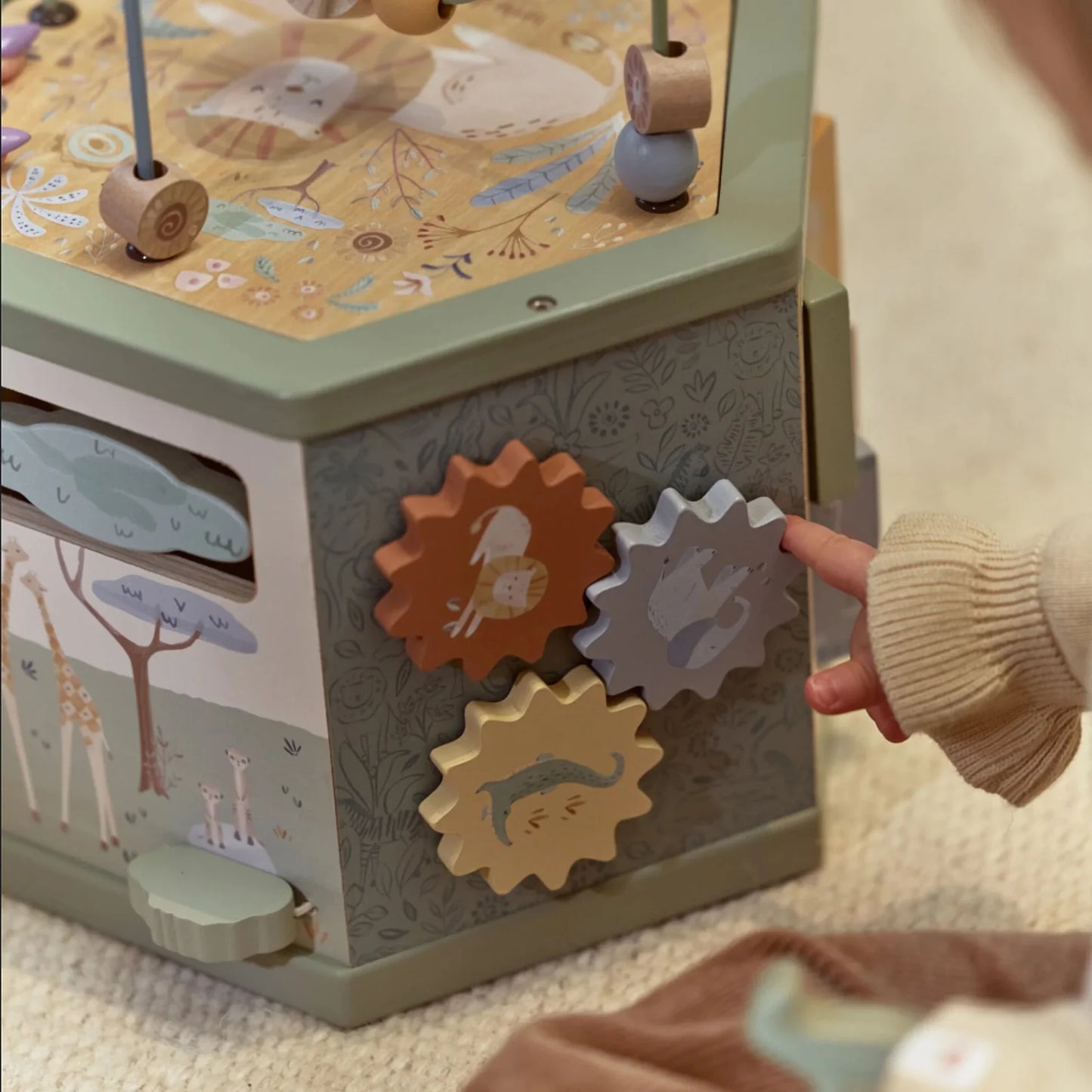 Wooden Activity Hexagon