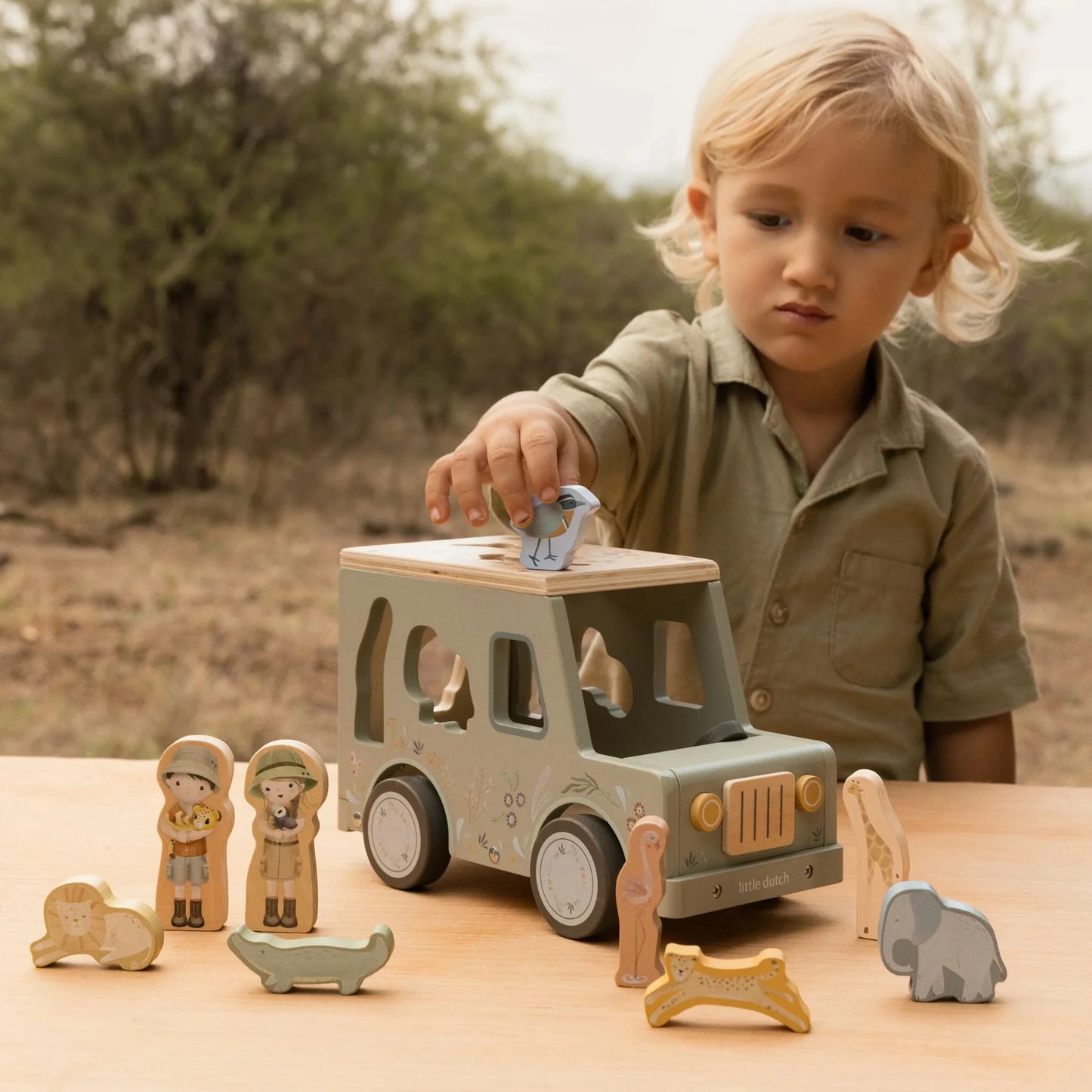 Shape Sorter Safari Car