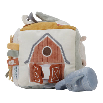 Soft Activity Cube - Little Farm