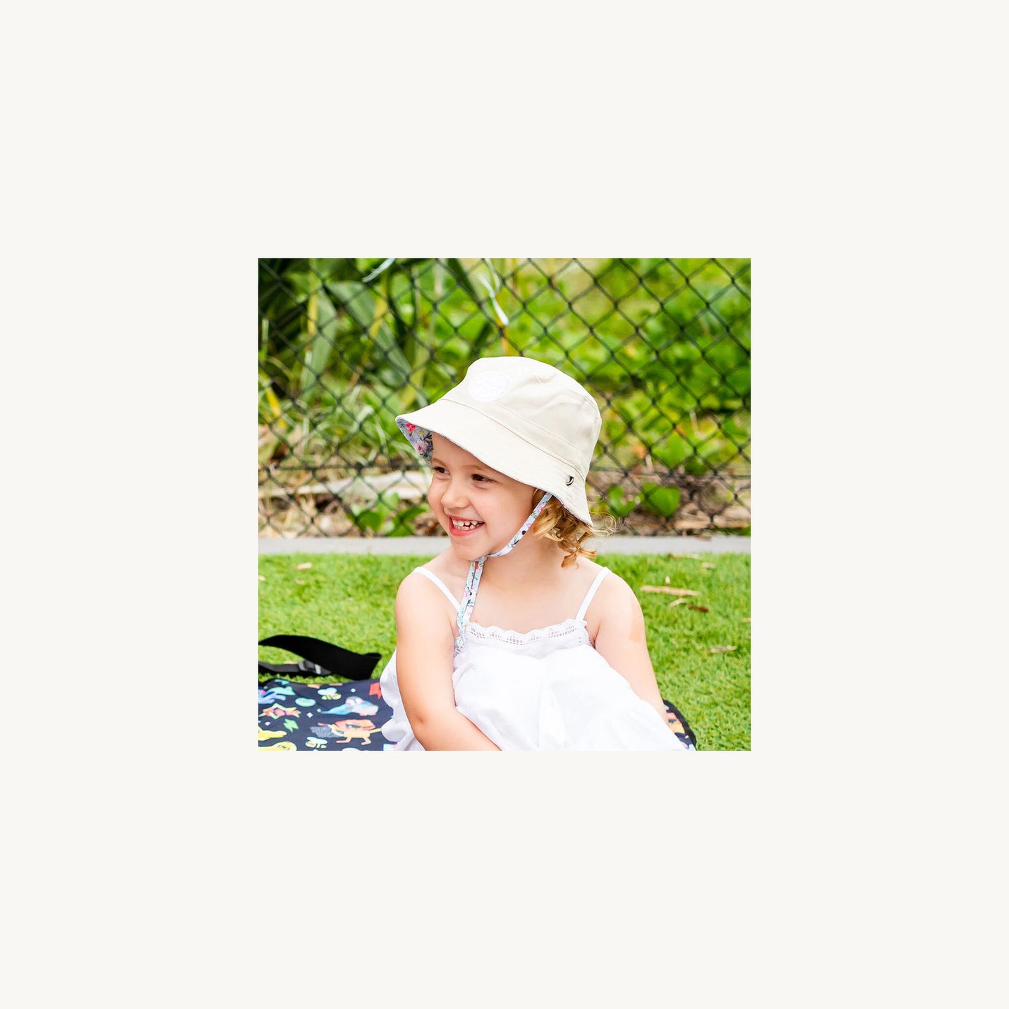 Little Renegade Company Reversible Bucket Hat Meadow | Aster & Ruby