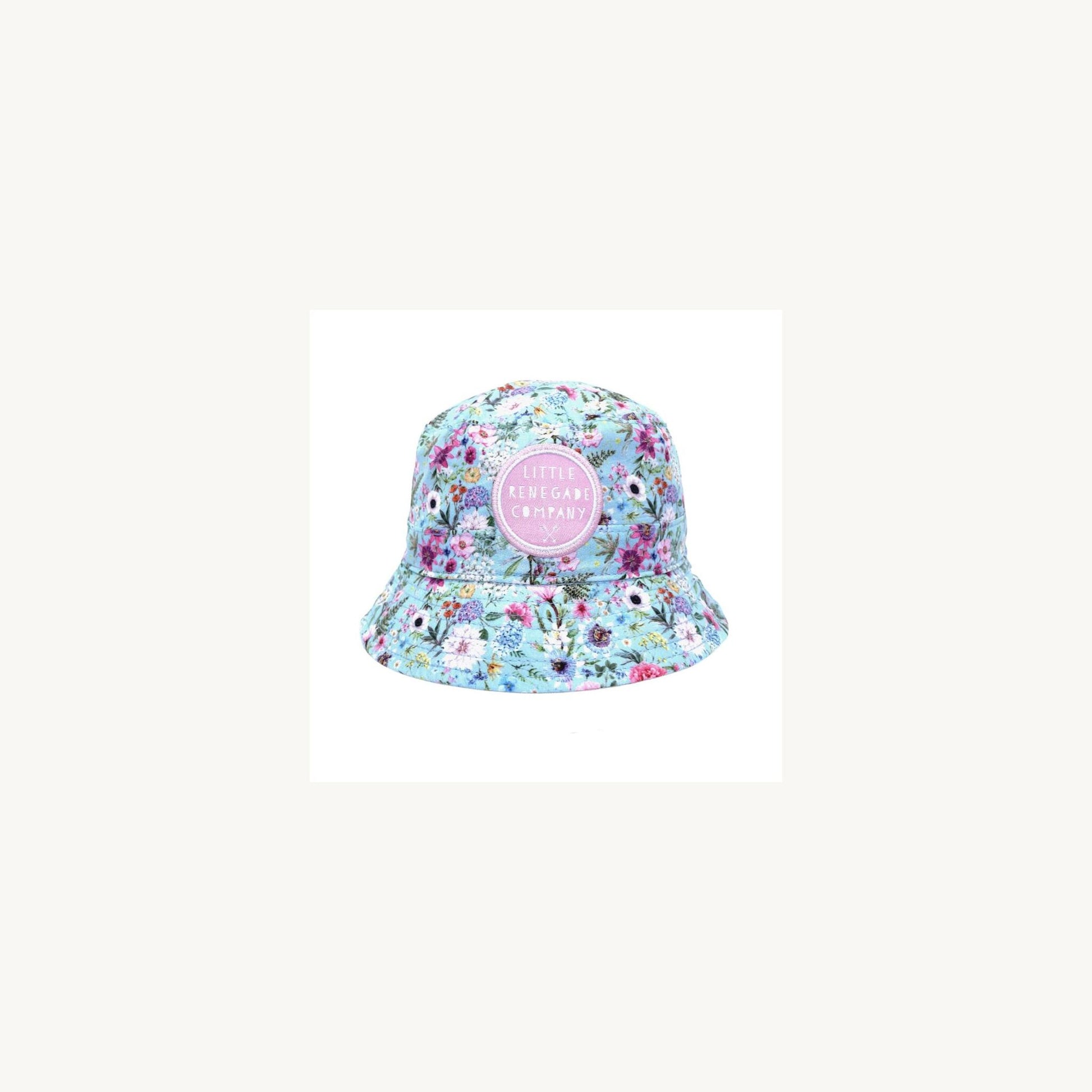 Little Renegade Company Reversible Bucket Hat Meadow | Aster & Ruby