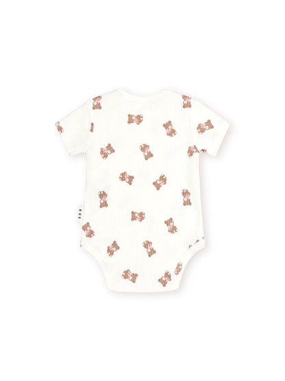 Tumbling Bow Huxette Short Sleeve Bodysuit