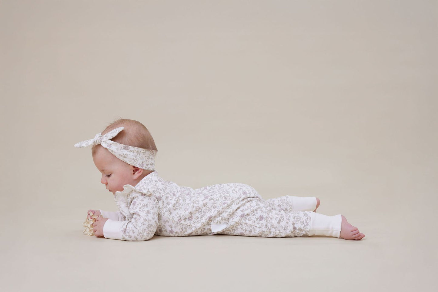 Pippy Floral Zip Romper