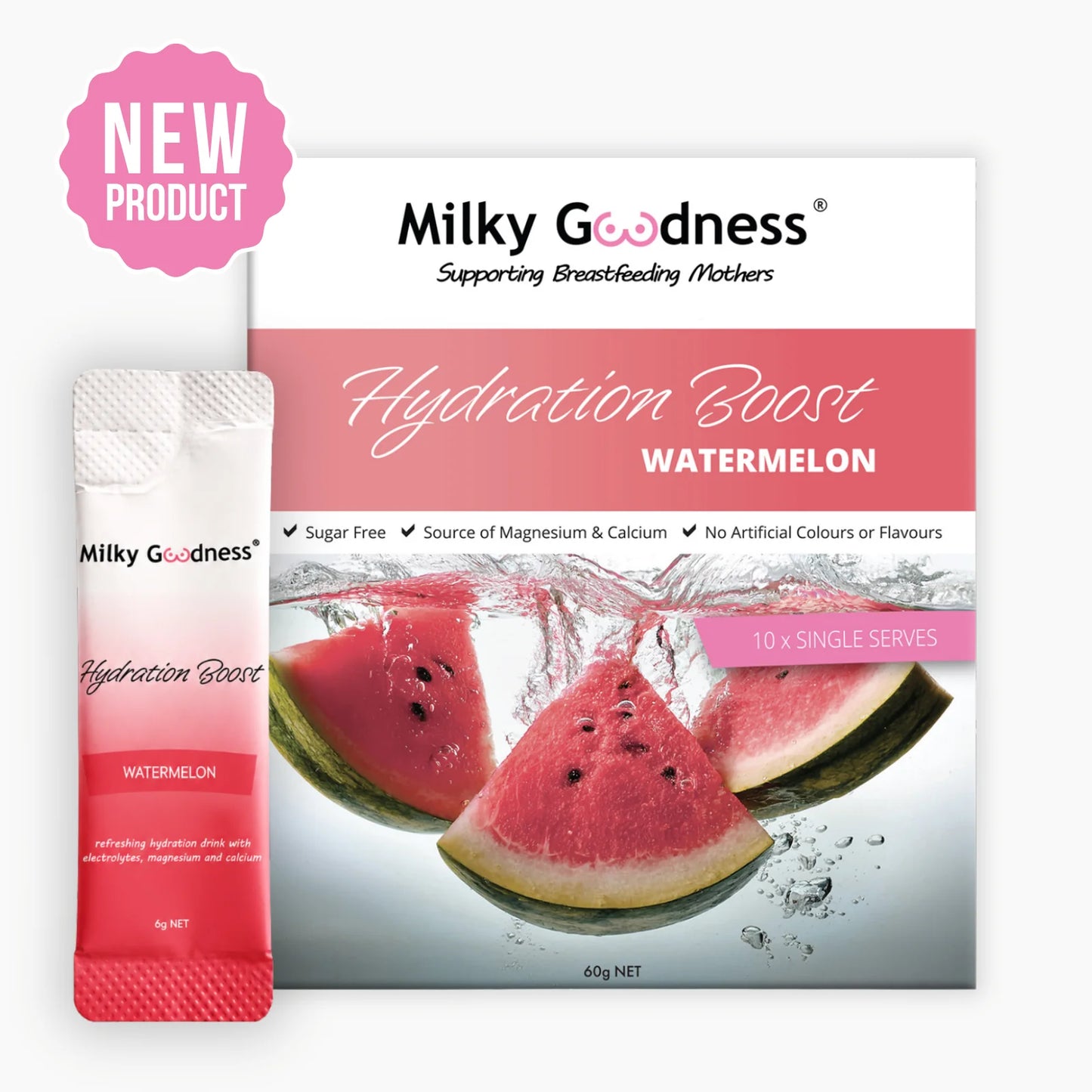 Watermelon Hydration Boost | 10 Single Serves