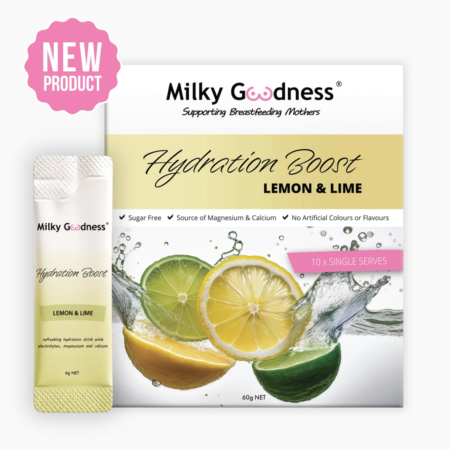 Lemon Lime Hydration Boost | 10 Single Serves