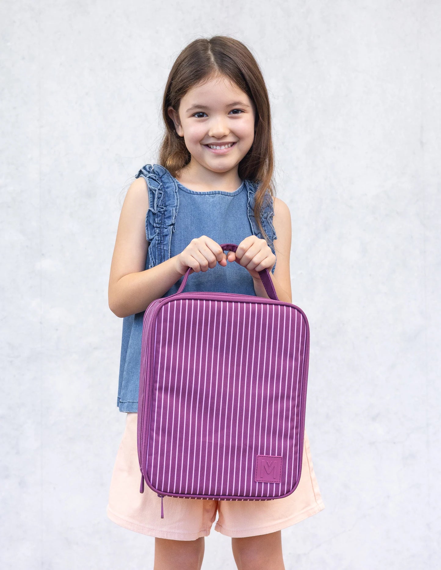 Large Insulated Lunch Bag - Ruby