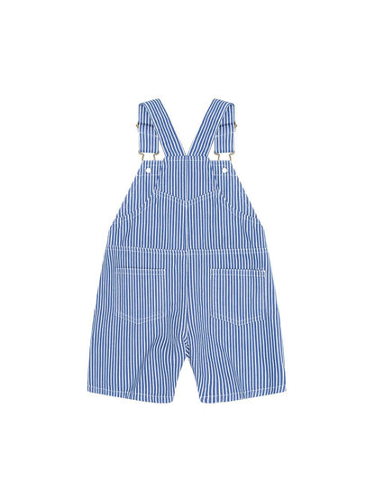 Cobalt Stripe Carpenter Shortall