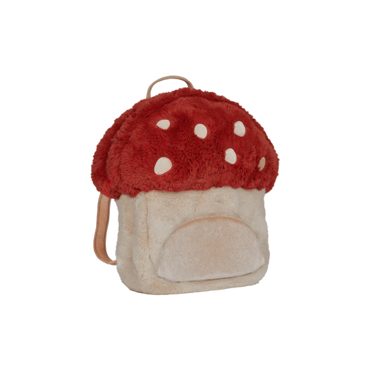 Olli Ella Hopalong Mushroom Backpack Red | Aster & Ruby