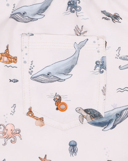 Harvey Aqua Nappy