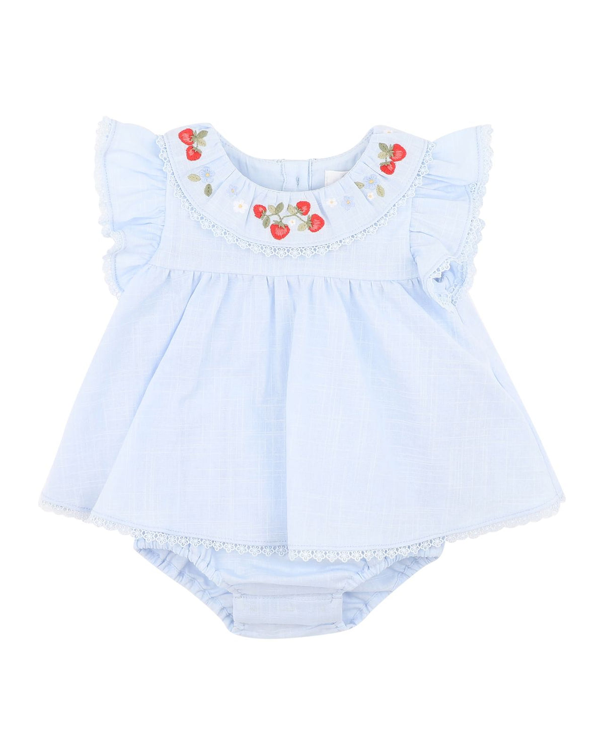 Poppy Embroidered Overlay Bodysuit