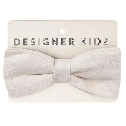 Finley Linen Bow Tie Sand