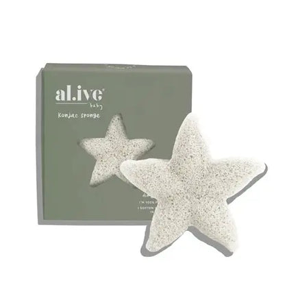 Baby Konjac Sponge - White