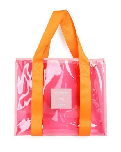 TSC Pink & Orange Cheeky Tote Bag