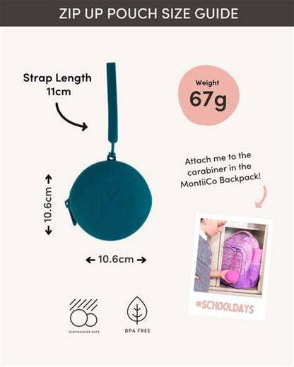 MontiiCo Zip Up Pouch
