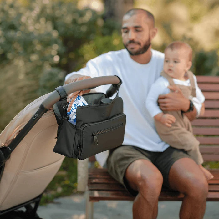 Multitasker Pram Caddy Black Weatherproof