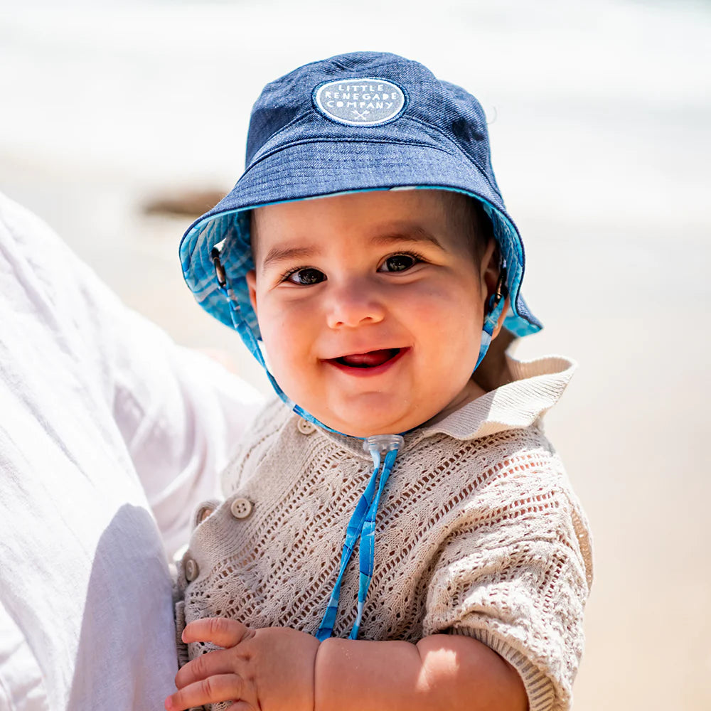 Little Renegade Company Pacific Reversible Bucket Hat | Aster & Ruby