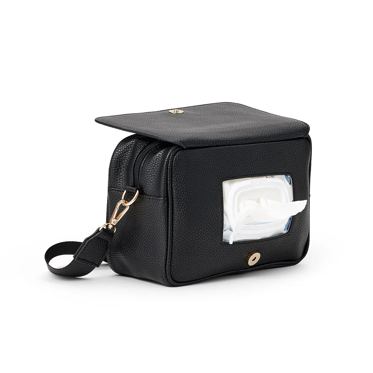 Harper Cross Body Bag Black Pebble