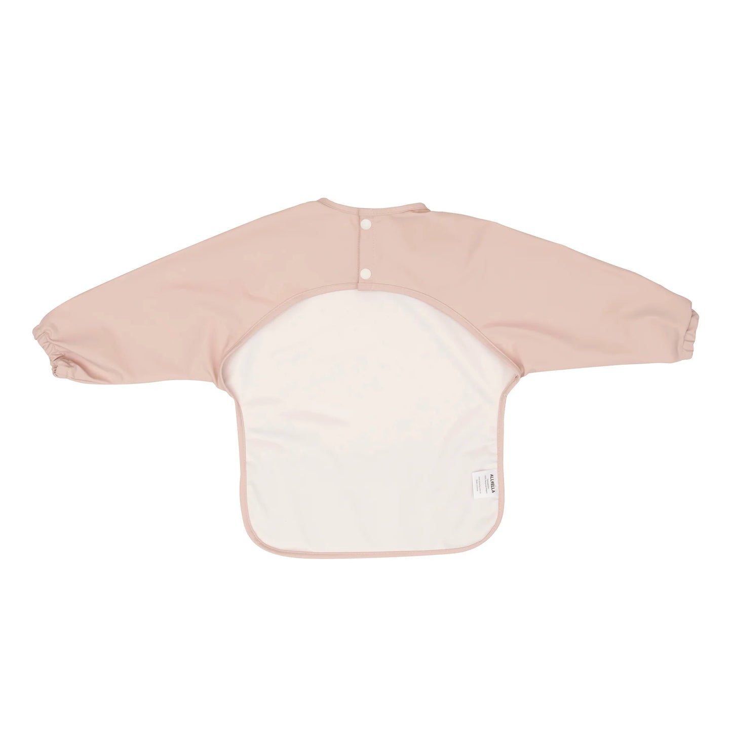 Recycled Long Sleeve Bib Two-Tone Light Pink