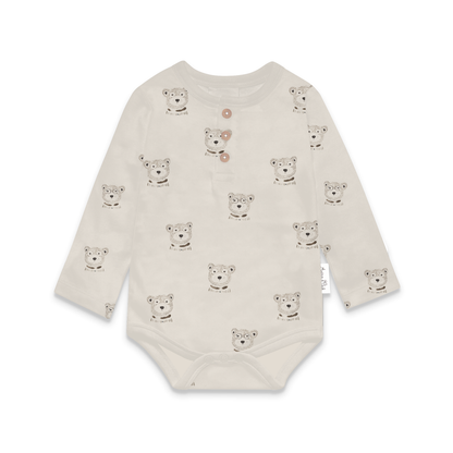 Byron Bear Henley Onesie