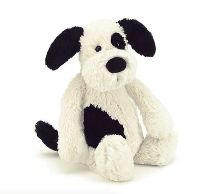 Bashful Black & Cream Puppy Little