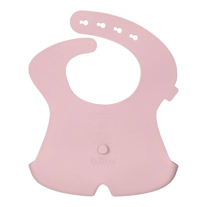 b.box Blush Silicone Bib | Aster & Ruby