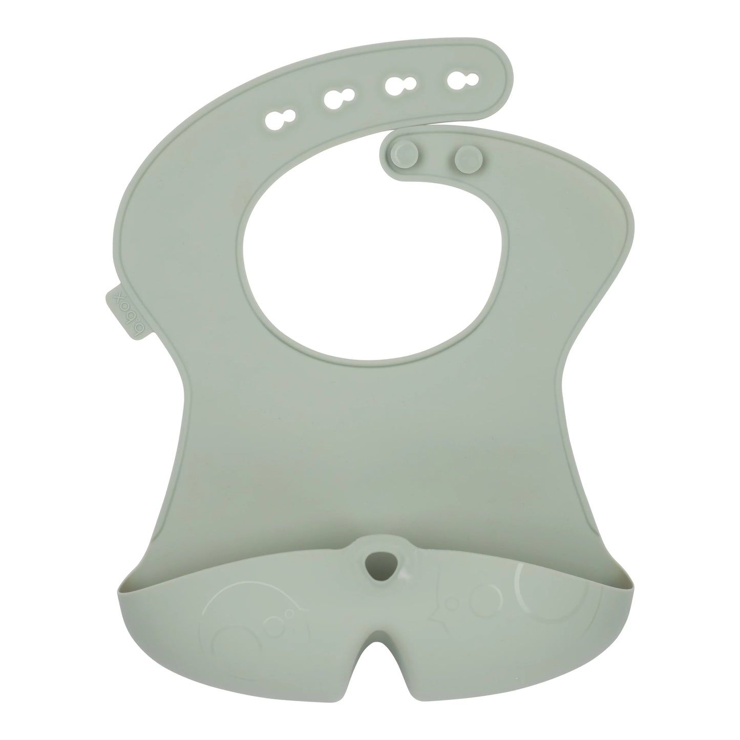 b.box Sage Silicone Bib | Aster & Ruby