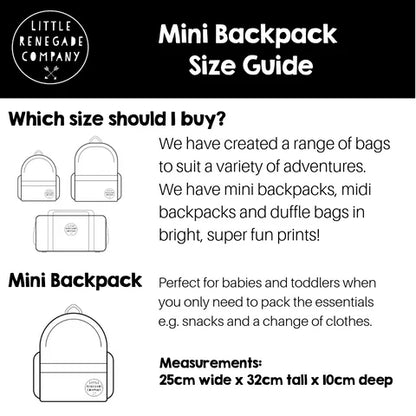 ABC Mini Backpack