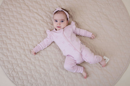 Lilly Bow Zip Romper