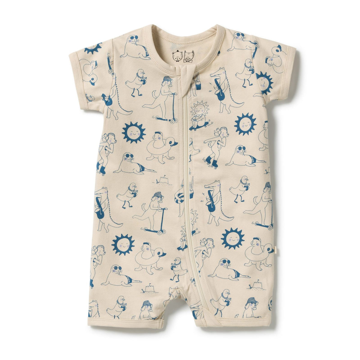 Tout est Magique Organic Boyleg Zipsuit