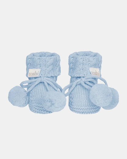 Organic Booties | Yummy Bluebell