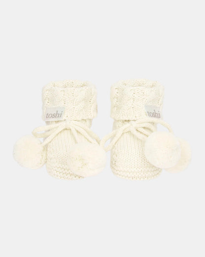 Organic Booties | Yummy Cream