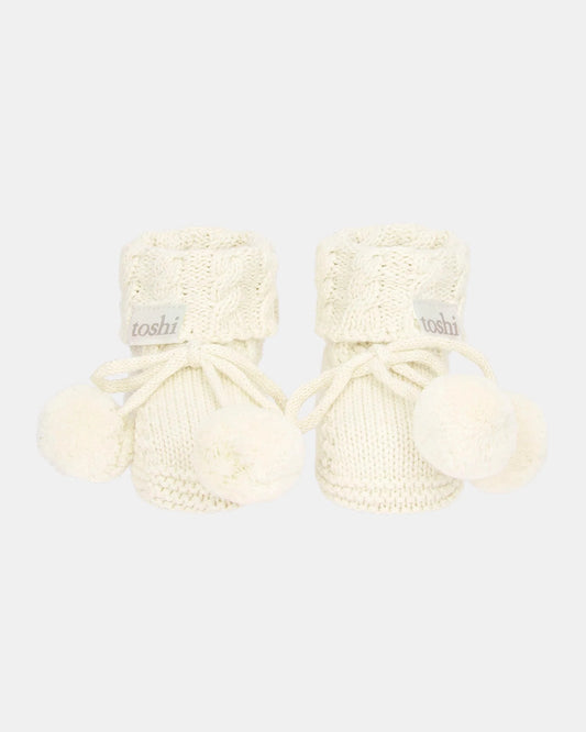 Organic Booties | Yummy Cream