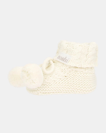 Organic Booties | Yummy Cream
