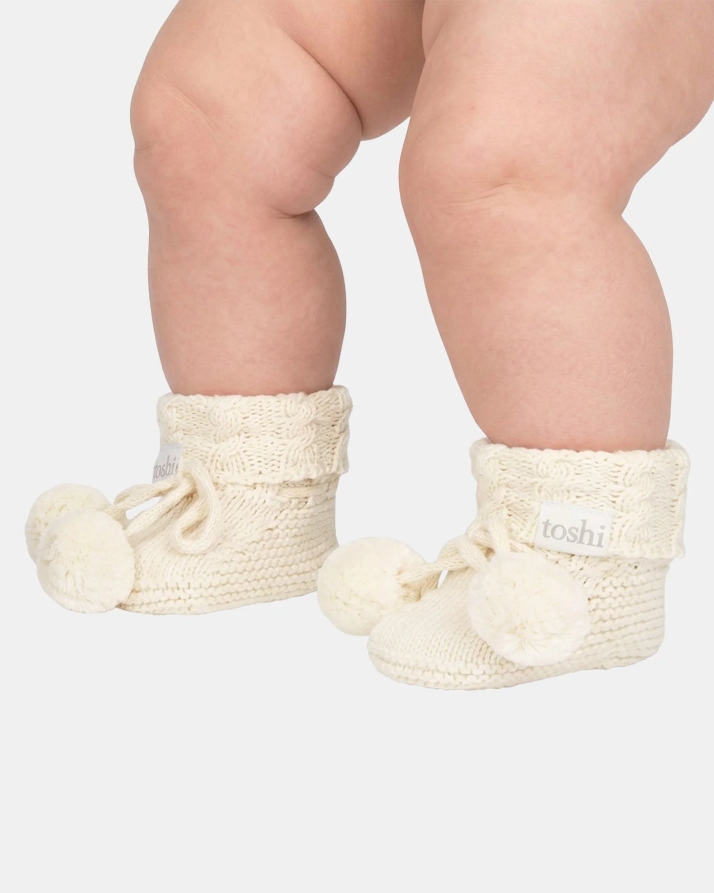Organic Booties | Yummy Cream