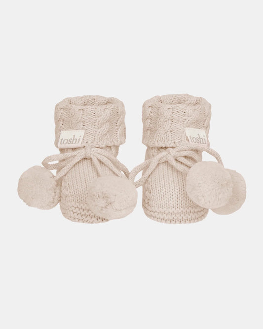 Organic Booties | Yummy Oatmeal