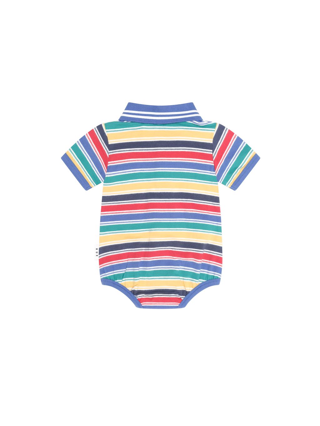 Vintage Stripe Hux Polo Romper