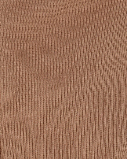 Rib Organic Leggings Biscuit