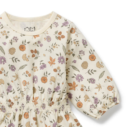 Maple Glow Organic Dress