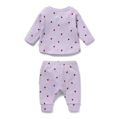 Berry Plums Organic Waffle Set - Berry Plums - Organic Cotton Waffle
