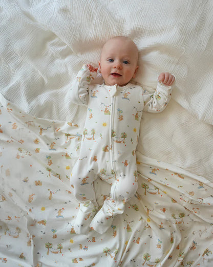 Bear Organic LS Zipsuit