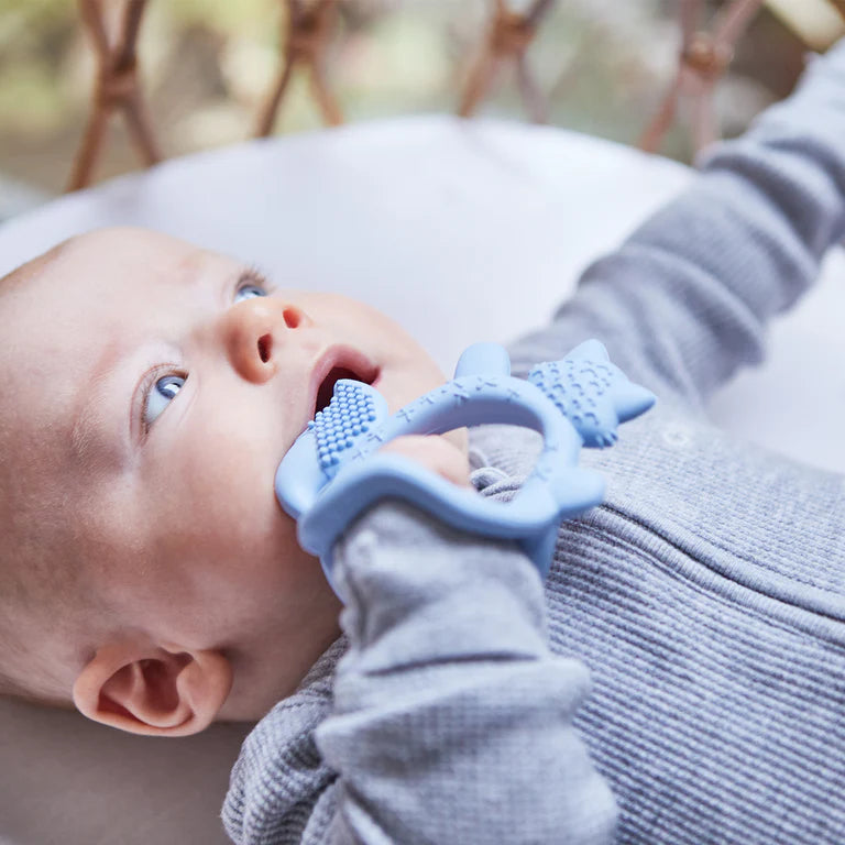 Lullaby Blue Wrist Teether