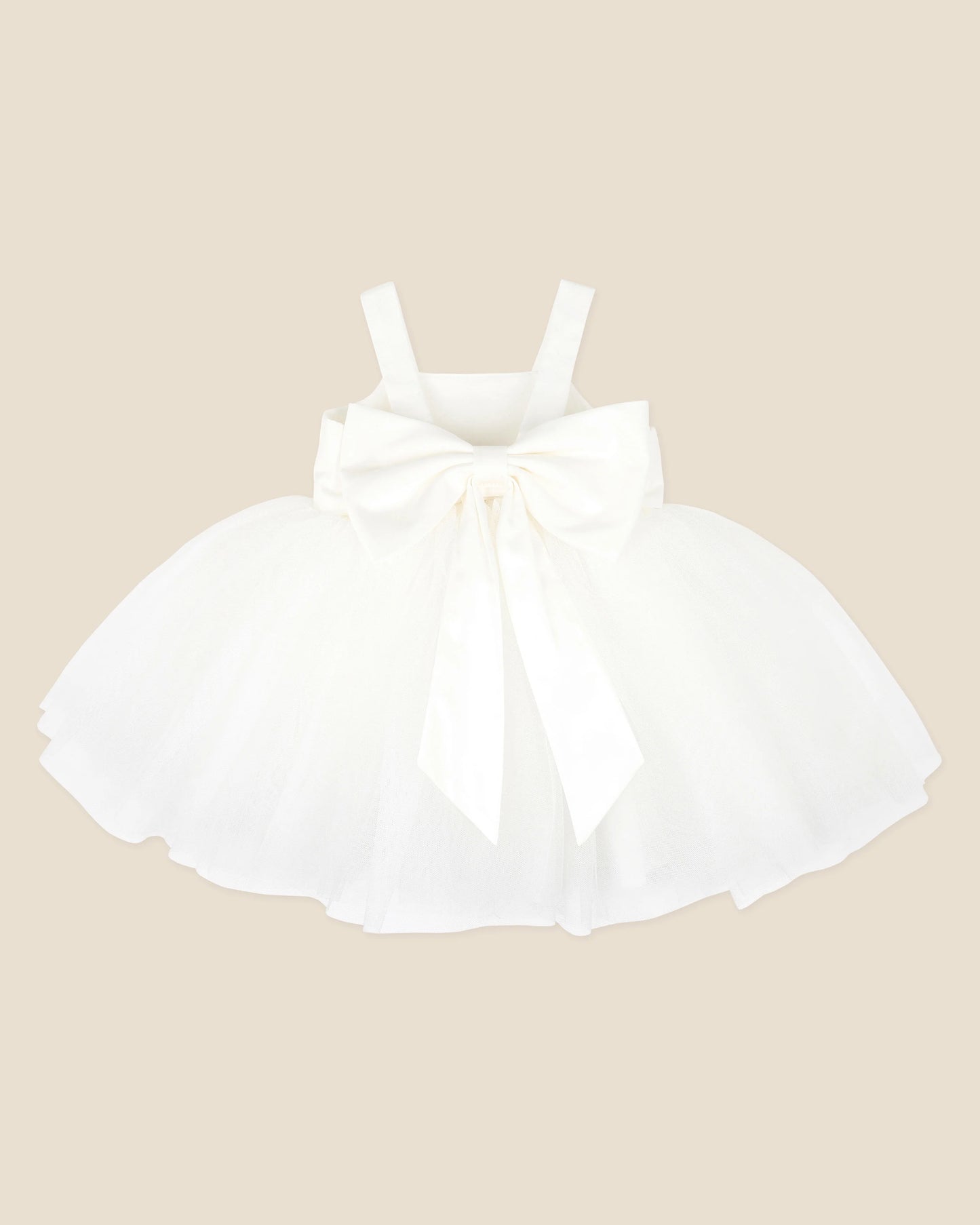 Embroidered Bodice Tulle Dress With Bloomers