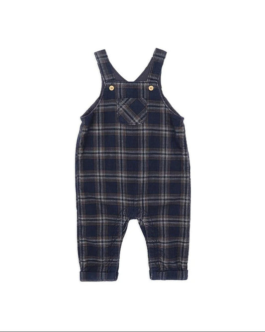 Jake Check Cord Overalls