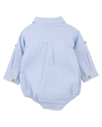 Jake Check Shirt Bodysuit