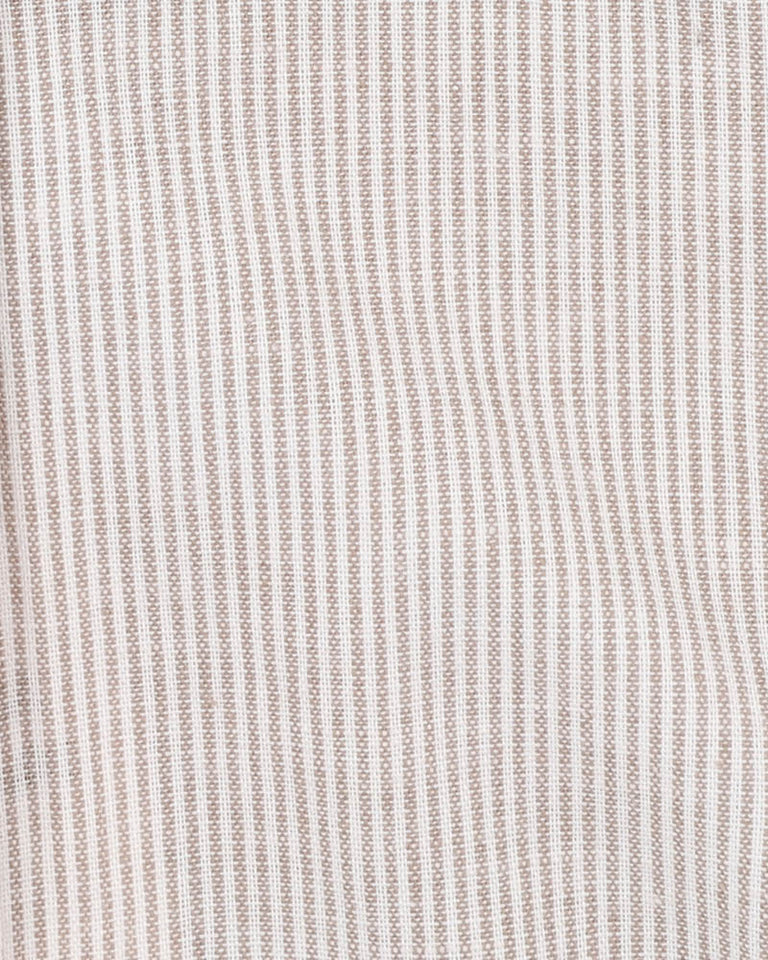 Jake Stripe LS Shirt 3-7 YRS Biscuit