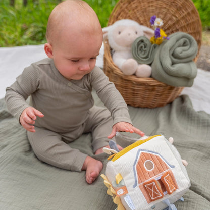 Soft Activity Cube - Little Farm