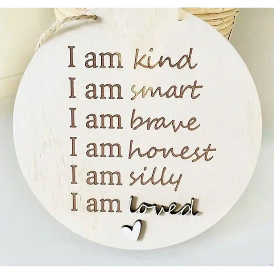Timber Tinkers Affirmation Sign | Aster & Ruby