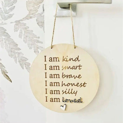Timber Tinkers Affirmation Sign | Aster & Ruby