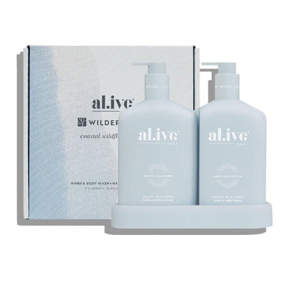 Al.ive Body Duo Wash & Lotion Coastal Wildflower-Aster & Ruby