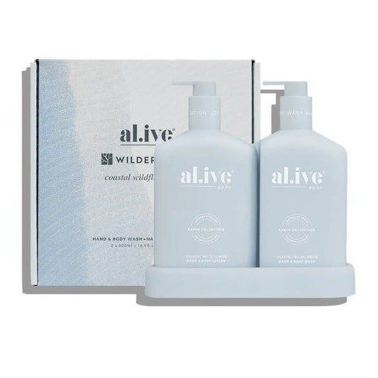 Al.ive Body Duo Wash & Lotion Coastal Wildflower-Aster & Ruby